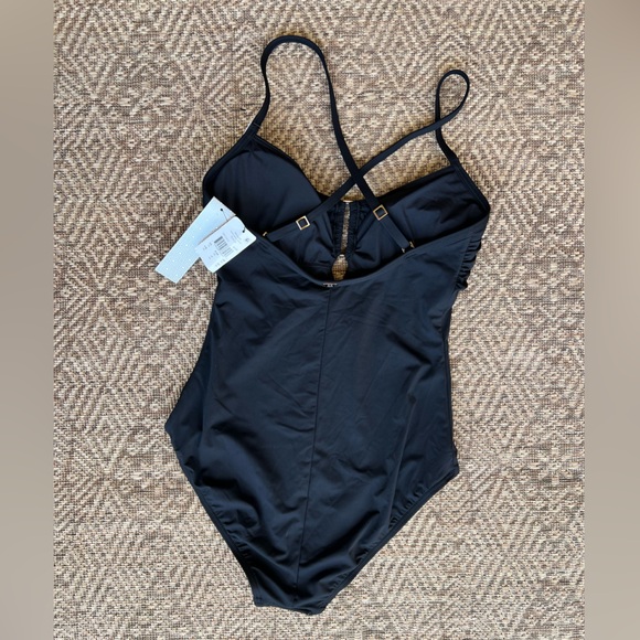 Maillot De Bain Une Pièce Amoressa Eclipse Ursa - Taille 6 - Neuf Avec étiquettes - Décolleté V